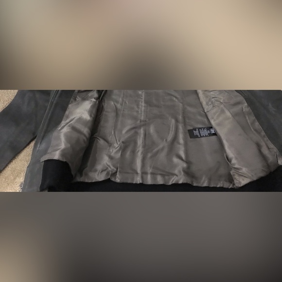 NWT FRYE DETACHABLE HOOD LEATHER JACKET - Picture 7 of 9